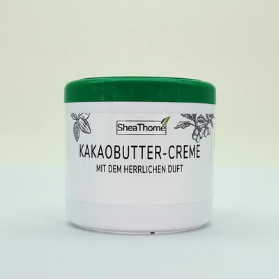 Cocoa butter cream